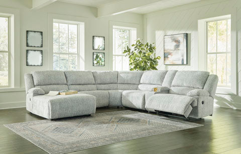 Mcclelland 6 Piece Reclining Sectional
